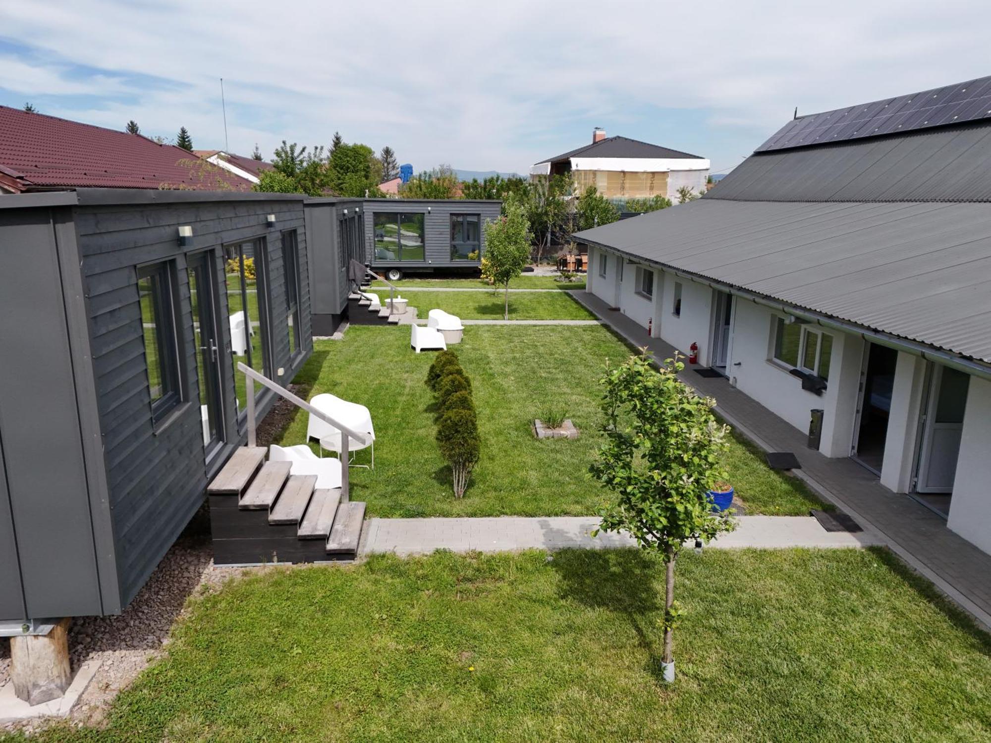 Pixel - Tiny Campus Villa Tîrgu Secuiesc Eksteriør bilde